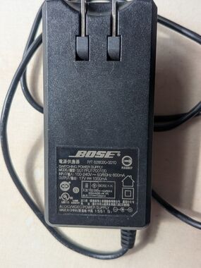2 Bose Black Power Adapters